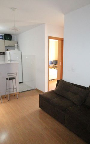 Apartamento para alugar com 48m², 2 quartos e 1 vagaSala