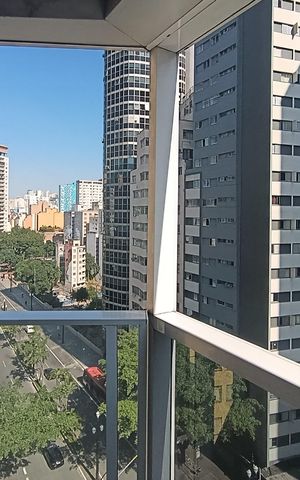 Studio para alugar com 20m², 1 quarto e sem vaga Studio para alugar com 20m², 1 quarto e sem vagaVaranda