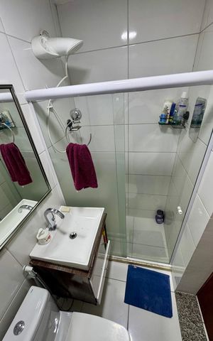 Casa de condomínio para alugar com 70m², 2 quartos e 1 vaga Casa de condomínio para alugar com 70m², 2 quartos e 1 vagaBanheiro