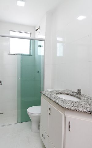 Apartamento para alugar com 83m², 3 quartos e 2 vagasBanheiro Social