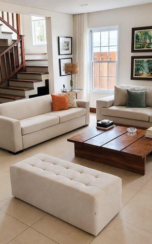 Casa de condomínio à venda com 332m², 5 quartos e 4 vagas Casa de condomínio à venda com 332m², 5 quartos e 4 vagasSala