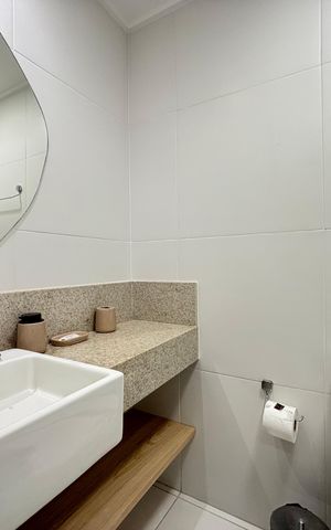 Studio para alugar com 20m², 1 quarto e sem vaga Studio para alugar com 20m², 1 quarto e sem vagaBanheiro