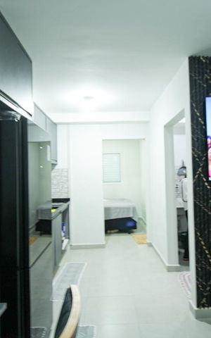 Studio à venda com 34m², 1 quarto e sem vaga Studio à venda com 34m², 1 quarto e sem vagaSala