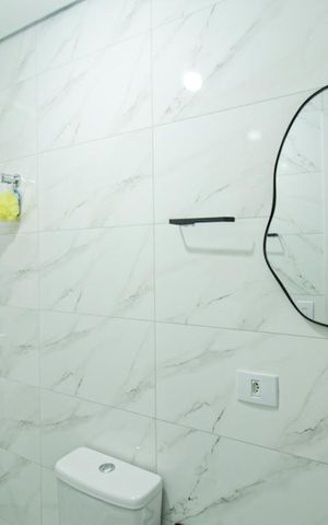Studio à venda com 34m², 1 quarto e sem vaga Studio à venda com 34m², 1 quarto e sem vagaBanheiro da suíte