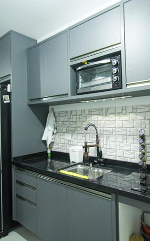 Studio à venda com 34m², 1 quarto e sem vaga Studio à venda com 34m², 1 quarto e sem vagaCozinha