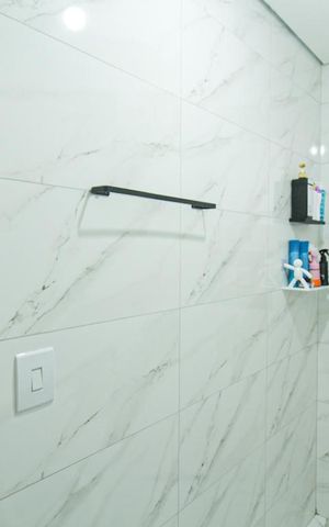 Studio à venda com 34m², 1 quarto e sem vaga Studio à venda com 34m², 1 quarto e sem vagaBanheiro da suíte