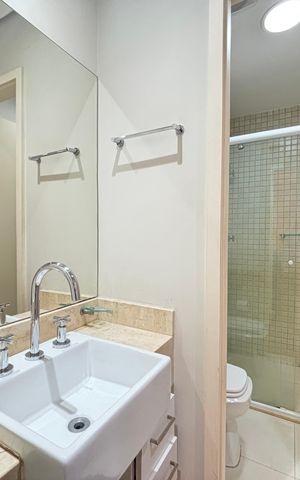 Apartamento à venda com 40m², 1 quarto e 1 vagaBanheiro da Suíte