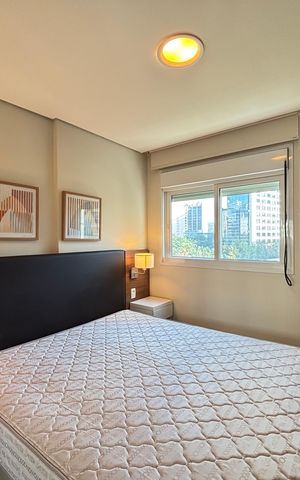 Apartamento à venda com 40m², 1 quarto e 1 vagaSuíte