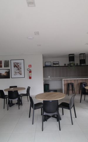 Apartamento para alugar com 50m², 2 quartos e 1 vagaÁrea comum - Salão de festas