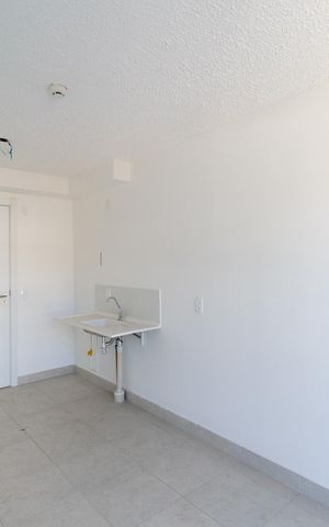 Apartamento à venda com 31m², 1 quarto e sem vaga Apartamento à venda com 31m², 1 quarto e sem vagaSala/Cozinha