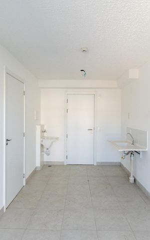 Apartamento à venda com 31m², 1 quarto e sem vaga Apartamento à venda com 31m², 1 quarto e sem vagaSala/Cozinha