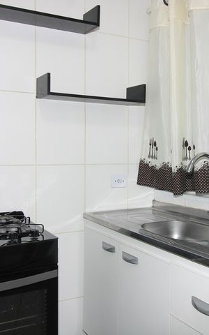 Casa de condomínio à venda com 68m², 2 quartos e 1 vagaCozinha
