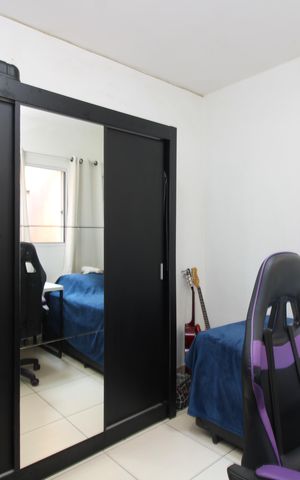 Casa de condomínio à venda com 68m², 2 quartos e 1 vagaSuíte 2