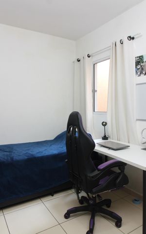 Casa de condomínio à venda com 68m², 2 quartos e 1 vagaSuíte 2