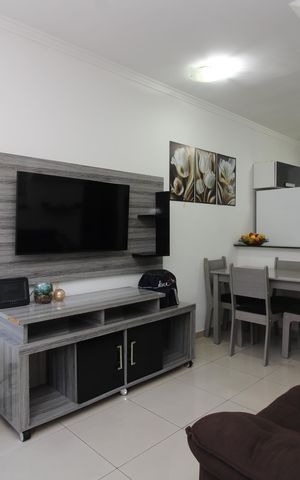 Casa de condomínio à venda com 68m², 2 quartos e 1 vagaSala