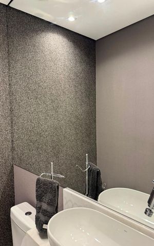 Apartamento à venda com 140m², 3 quartos e 3 vagas Apartamento à venda com 140m², 3 quartos e 3 vagasBanheiro