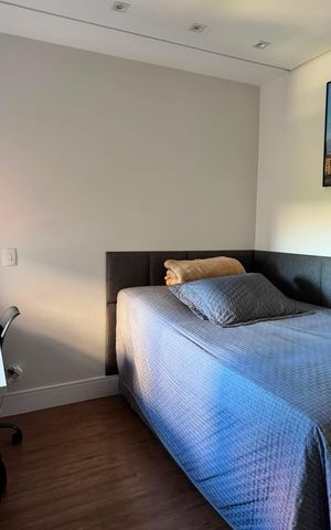 Apartamento à venda com 140m², 3 quartos e 3 vagas Apartamento à venda com 140m², 3 quartos e 3 vagasQuarto