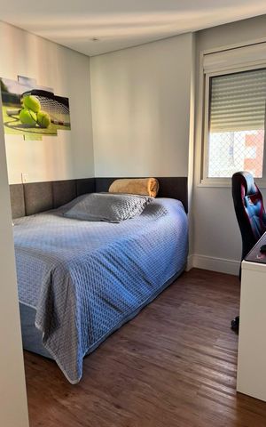 Apartamento à venda com 140m², 3 quartos e 3 vagas Apartamento à venda com 140m², 3 quartos e 3 vagasQuarto