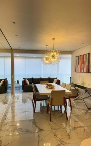 Apartamento à venda com 140m², 3 quartos e 3 vagas Apartamento à venda com 140m², 3 quartos e 3 vagasSala