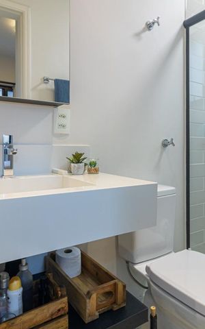 Apartamento à venda com 32m², 1 quarto e 1 vaga Apartamento à venda com 32m², 1 quarto e 1 vagaBanheiro