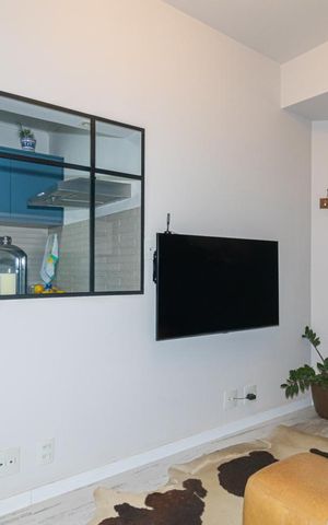Apartamento à venda com 32m², 1 quarto e 1 vaga Apartamento à venda com 32m², 1 quarto e 1 vagaSala