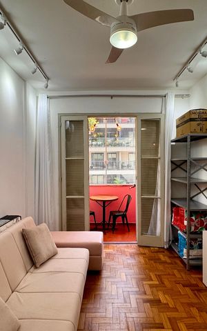 Apartamento à venda com 40m², 1 quarto e sem vaga