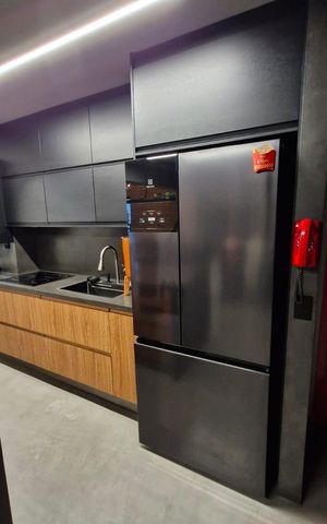 Apartamento à venda com 85m², 1 quarto e 2 vagas Apartamento à venda com 85m², 1 quarto e 2 vagasCozinha