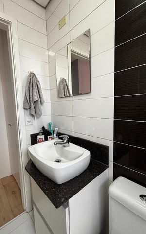 Apartamento à venda com 91m², 3 quartos e 2 vagas Apartamento à venda com 91m², 3 quartos e 2 vagasBanheiro da Suíte