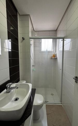 Apartamento à venda com 91m², 3 quartos e 2 vagas Apartamento à venda com 91m², 3 quartos e 2 vagasBanheiro da Suíte