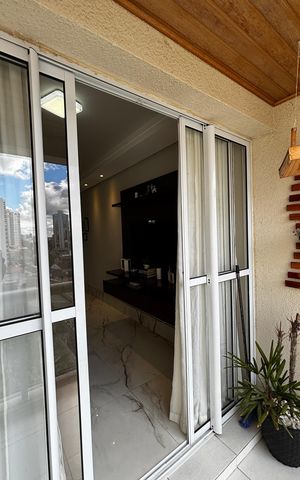 Apartamento à venda com 91m², 3 quartos e 2 vagas Apartamento à venda com 91m², 3 quartos e 2 vagasSala - Sala de Jantar Varanda