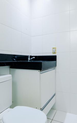 Apartamento para alugar com 58m², 2 quartos e 2 vagasBanheiro Social