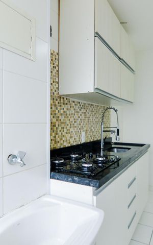 Apartamento para alugar com 58m², 2 quartos e 2 vagasCozinha