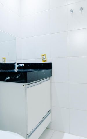 Apartamento para alugar com 58m², 2 quartos e 2 vagasBanheiro da Suíte