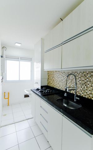 Apartamento para alugar com 58m², 2 quartos e 2 vagasCozinha