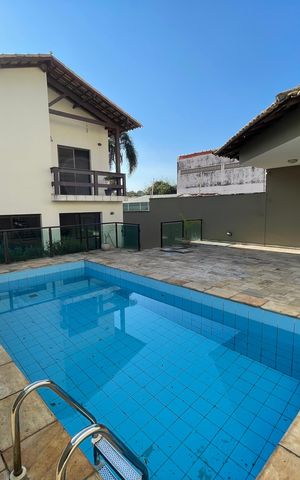 Casa para alugar com 351m², 4 quartos e 4 vagas Casa para alugar com 351m², 4 quartos e 4 vagasPiscina
