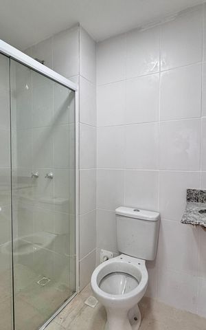 Apartamento para alugar com 45m², 2 quartos e 1 vaga Apartamento para alugar com 45m², 2 quartos e 1 vagaBanheiro Social