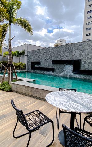 Studio para alugar com 35m², 1 quarto e sem vagaÁrea comum - Piscina