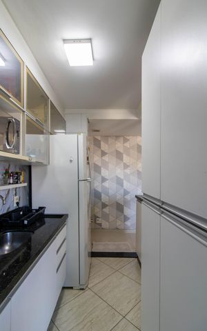 Apartamento à venda com 65m², 2 quartos e 1 vagaCozinha