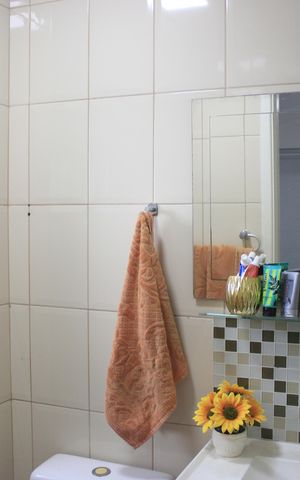 Apartamento à venda com 65m², 3 quartos e 1 vagaBanheiro da Suíte 