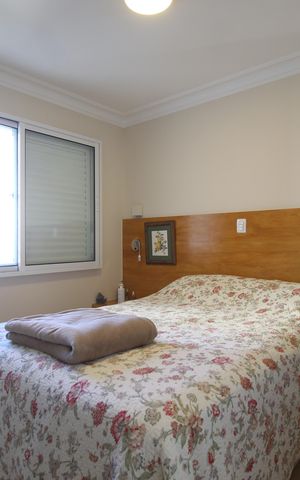 Apartamento à venda com 79m², 2 quartos e 2 vagasQuarto 2 - Suíte
