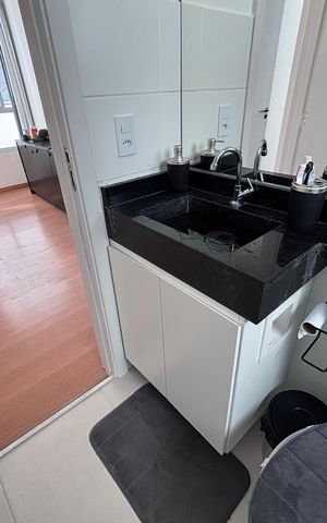 Apartamento à venda com 46m², 2 quartos e 1 vaga Apartamento à venda com 46m², 2 quartos e 1 vagaBanheiro