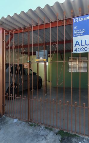 Casa para alugar com 50m², 1 quarto e 2 vagas Casa para alugar com 50m², 1 quarto e 2 vagasFachada