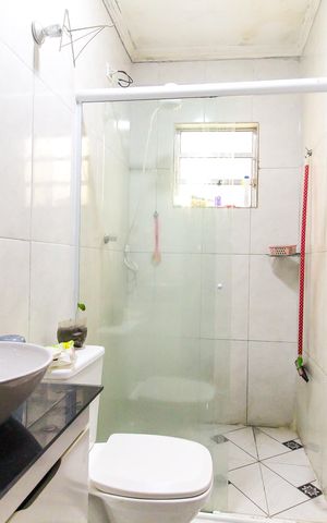 Casa para alugar com 125m², 2 quartos e 2 vagas Casa para alugar com 125m², 2 quartos e 2 vagasBanheiro da Suíte