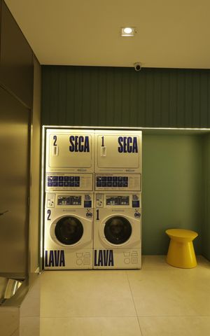 Studio para alugar com 30m², 1 quarto e sem vagaLavanderia