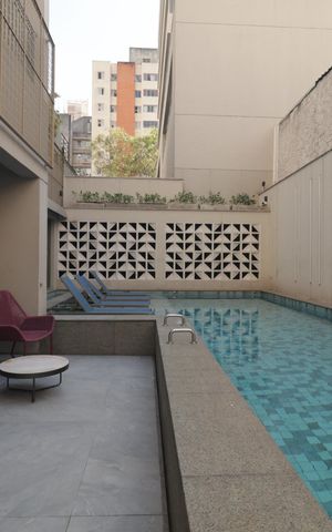 Studio para alugar com 30m², 1 quarto e sem vagaÁrea comum - Piscina