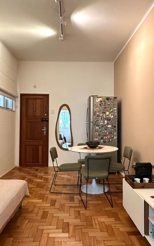 Apartamento para alugar com 35m², 1 quarto e sem vaga