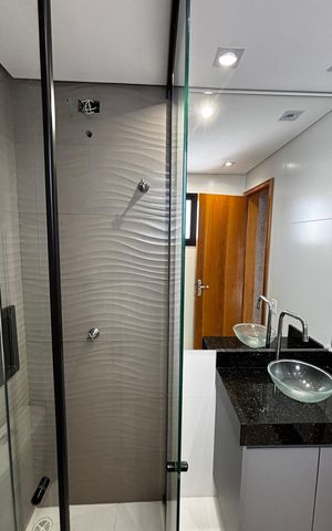 Apartamento à venda com 88m², 2 quartos e 1 vaga Apartamento à venda com 88m², 2 quartos e 1 vagaBanheiro