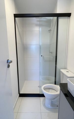 Apartamento para alugar com 31m², 1 quarto e sem vaga Apartamento para alugar com 31m², 1 quarto e sem vagaBanheiro