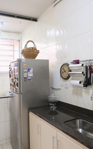Apartamento à venda com 115m², 3 quartos e sem vaga Apartamento à venda com 115m², 3 quartos e sem vagaCozinha e Área de Serviço