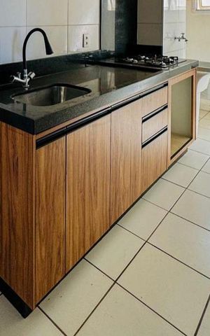 Apartamento para alugar com 57m², 2 quartos e 1 vagaCozinha